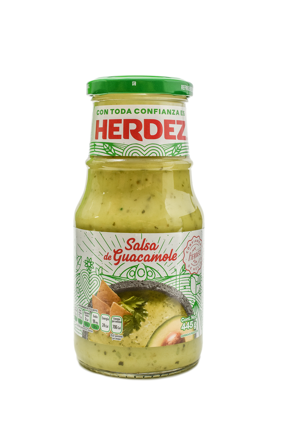 Salsa Herdez Guacamole 445 Gr